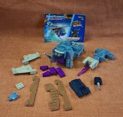 Transformers Armada Super Con Class Cyclonus Build Figure As Is - Thumbnail 2