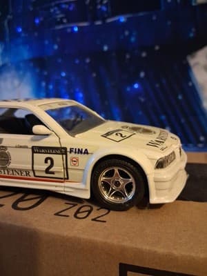 Burago 93 BMW M3 Racing WARSTEINER 1/24 Scale Rare, Made In Italy, Rare - Thumbnail 7