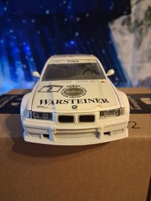 Burago 93 BMW M3 Racing WARSTEINER 1/24 Scale Rare, Made In Italy, Rare - Thumbnail 8