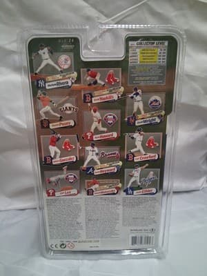 McFarlane DAVID WRIGHT MLB Series 28 New York Mets ALT WHITE JERSEY - Thumbnail 3