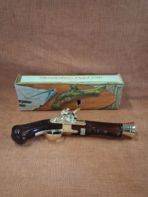 AVON Blunderbuss Pistol 1780 Wild Country After Shave Bottle Empty With Box - Thumbnail 5