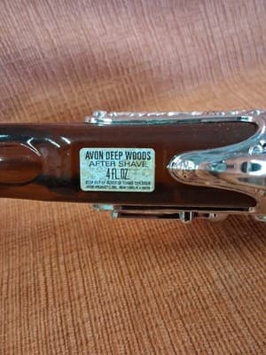 Vintage Avon Deep Woods After Shave Cologne Dueling Pistol 1760 Gun Btl No Box - Thumbnail 9