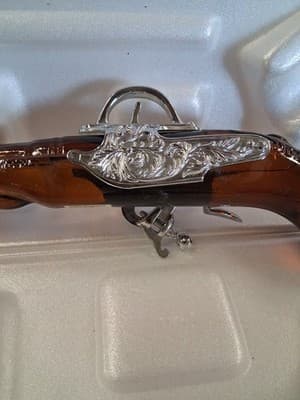 Vintage Avon Deep Woods After Shave Cologne Dueling Pistol 1760 Gun Style Bottle - Thumbnail 12