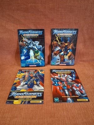 Transformers Energon - Mini Comic Book Volume 1-4 Set - Thumbnail 6