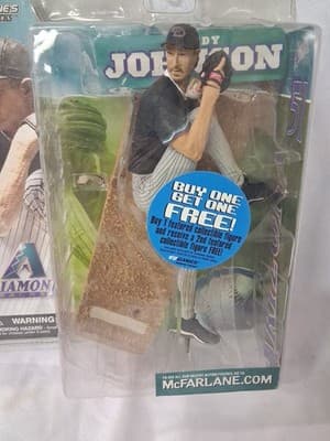 McFarlane Randy Johnson Diamondbacks Series 1 Figure Sealed - Thumbnail 2