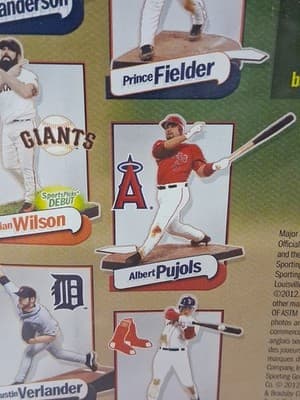 McFarlane MLB 30 - ALBERT PUJOS - Anaheim Angels - Collector #787/2000 - Thumbnail 6