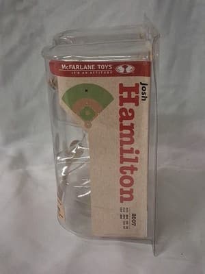 Josh Hamilton McFarlane Sports Picks Action Figure Cincinnati Reds Debut MLB 21 - Thumbnail 3