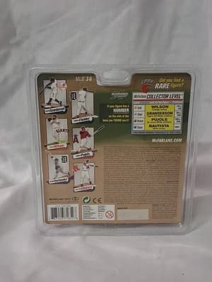 McFarlane MLB 30 - ALBERT PUJOS - Anaheim Angels - Collector #787/2000 - Thumbnail 4