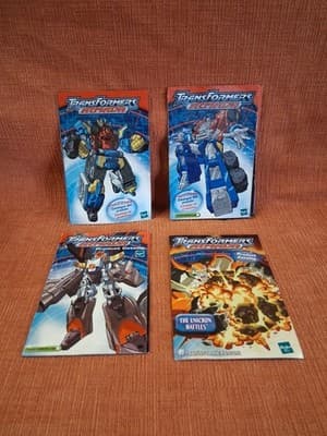Transformers Armada Mini Comic/ Hasbro Toy Catalog 2002 Flipbook 1 2 3 4 Set 1-4 - Thumbnail 7