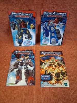 Transformers Armada Mini Comic/ Hasbro Toy Catalog 2002 Flipbook 1 2 3 4 Set 1-4 - Thumbnail 8