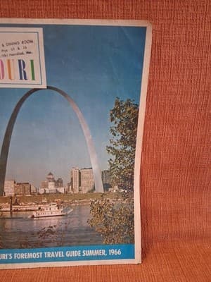 1966 Spotlighting Missouri Travel Guide – Gateway Arch Cover – Vtg Ephemera - Thumbnail 3