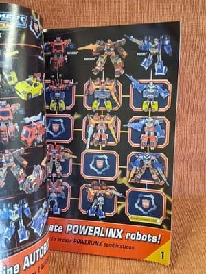 Transformers Energon (Walmart Exclusive Comic Book) + Bonus Items Mini Book Ect - Thumbnail 11