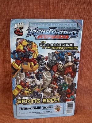 Transformers Energon (Walmart Exclusive Comic Book) + Bonus Items Mini Book Ect - Thumbnail 10