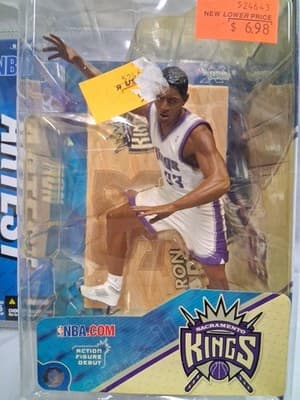 Ron Artest Sacramento Kings NBA McFarlane action figure NIP NIB Metta World - Thumbnail 2