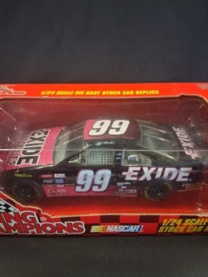 1:24 1997 RACING CHAMPIONS #99 EXIDE BATTERIES FORD THUNDERBIRD JEFF BURTON NIB - Thumbnail 3