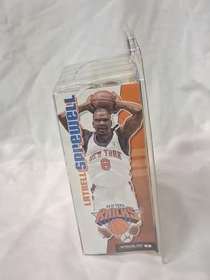 McFarlane Series 3 NBA Latrell Sprewell Knicks White Jersey Action Figure - Thumbnail 3