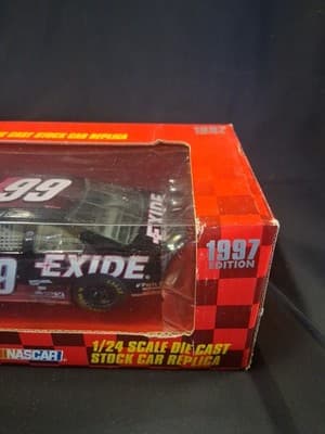 1:24 1997 RACING CHAMPIONS #99 EXIDE BATTERIES FORD THUNDERBIRD JEFF BURTON NIB - Thumbnail 4