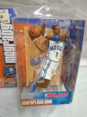 Mcfarlane 2003 NBA Tracy Mcgrady Series 5 Figure, Orlando Magic White Variant - Thumbnail 2
