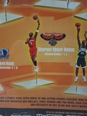 McFarlane Sport Picks NBA Shareef Abdur Rahim Chase Variant Action Figure - Thumbnail 5