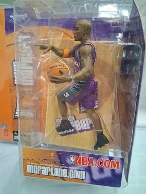 McFarlane Toys Stephon Marbury #3 Phoenix Suns NBA Series 5 Purple Jersey Figure - Thumbnail 2