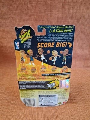 1998 Mattel NBA Jams Anfernee Hardaway Magic action Figure Penny 3.5in. 4+ - Thumbnail 6