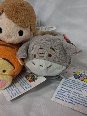 Disney Tsum Tsum Mini 3 1/2" Winnie the Pooh Piglet Owl Tigger Set Of 7 NWT - Thumbnail 2