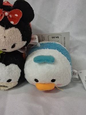 Disney Collection Minnie Donald & Pluto Tsum Tsum Mini Plush Lot Of 4 Nwt - Thumbnail 2