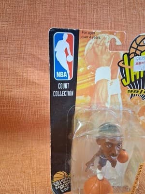 1998 Mattel NBA Jams Anfernee Hardaway Magic action Figure Penny 3.5in. 4+ - Thumbnail 2