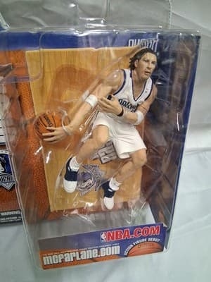 McFarlane Toys Steve Nash Dallas Mavericks Action Figure White - Thumbnail 2
