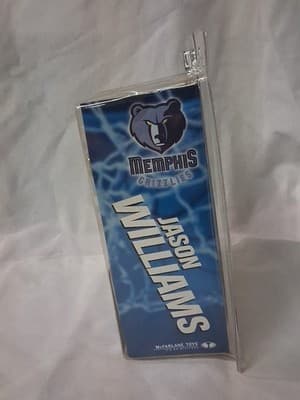2004 McFarlane NBA Series 7 Jason Williams Memphis Grizzlies Variant Chase White - Thumbnail 3