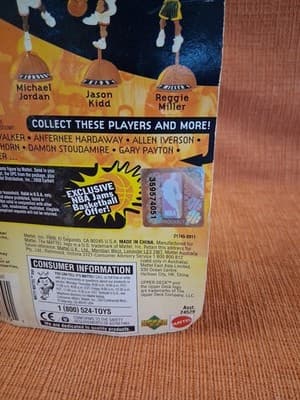 1998 Mattel NBA Jams Anfernee Hardaway Magic action Figure Penny 3.5in. 4+ - Thumbnail 7