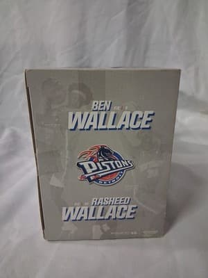 McFarlane NBA Detroit Pistons '04 NBA Champions 2 Pack Ben & Rasheed Wallace NEW - Thumbnail 7