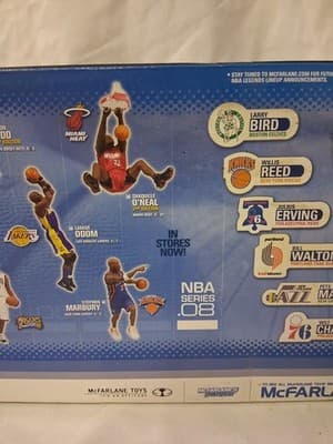 McFarlane NBA Detroit Pistons '04 NBA Champions 2 Pack Ben & Rasheed Wallace NEW - Thumbnail 10
