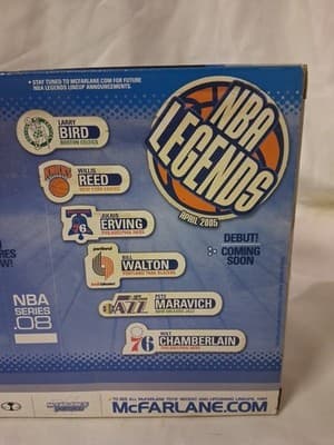 McFarlane NBA Detroit Pistons '04 NBA Champions 2 Pack Ben & Rasheed Wallace NEW - Thumbnail 11