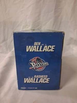 McFarlane NBA Detroit Pistons '04 NBA Champions 2 Pack Ben & Rasheed Wallace NEW - Thumbnail 12