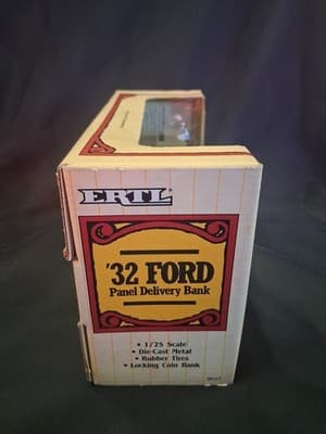 Vintage ERTL 1932 Ford Panel Delivery Bank Diecast-New In Box - Thumbnail 5