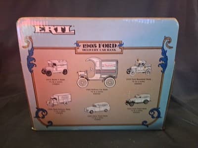 “True Value” 1905 Ford Delivery Car Bank Die-Cast Metal ERTL - Thumbnail 6