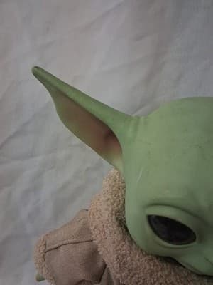 Star Wars Mandalorian The Child Grogu Baby Yoda Plush Doll 11” Mattel 2019 - Thumbnail 7