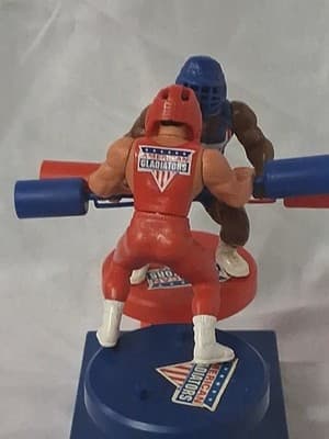 Vintage 1991 Mattel American Gladiators 4" Action Figures & Playset Joust - Thumbnail 8