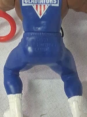 2 AMERICAN GLADIATOR TOYS LASER 3.5" ACTION FIGURE 1991 MATTEL With Accessories - Thumbnail 5