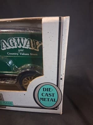 ERTL 1912 Ford Open Cab Coin Bank AGWAY 1/25 Scale DieCast #7615 New In Box - Thumbnail 4
