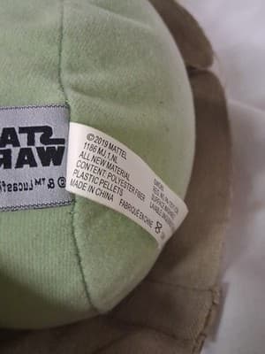 Star Wars Mandalorian The Child Grogu Baby Yoda Plush Doll 11” Mattel 2019 - Thumbnail 15