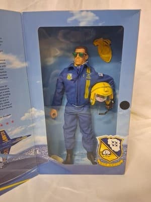 GI Joe Classic Collection U.S. Navy Blue Angel Black 1998 Limited Edition - Thumbnail 8