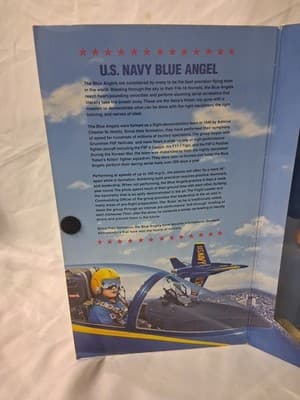 GI Joe Classic Collection U.S. Navy Blue Angel Black 1998 Limited Edition - Thumbnail 7