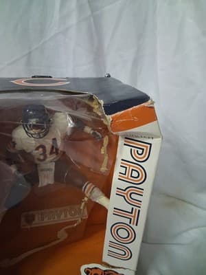Walter Payton 12" Inch Figure McFarlane NFL SportsPicks Chicago Bears Dmg On Box - Thumbnail 3