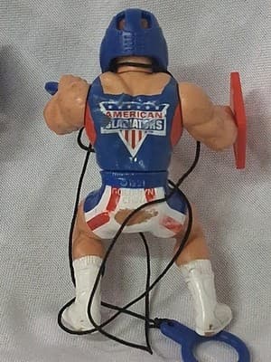 2 AMERICAN GLADIATOR TOYS LASER 3.5" ACTION FIGURE 1991 MATTEL With Accessories - Thumbnail 6