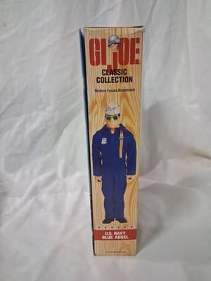 GI Joe Classic Collection U.S. Navy Blue Angel Black 1998 Limited Edition - Thumbnail 5