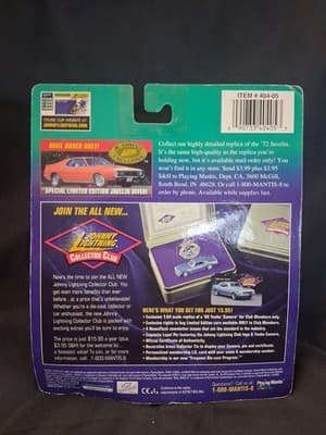 Johnny Lightning Classic Gold Collection Orange 1972 AMC Javelin 1/64 - Thumbnail 4