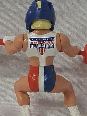 American Gladiators Zap Raye Hollitt Action Figure Mattel Vintage 1991 - Thumbnail 5