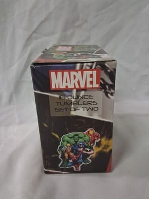 Marvel Comics 2011 HULK Set Of (2) 16 oz. Pint Glass Tumblers NEW - Thumbnail 4
